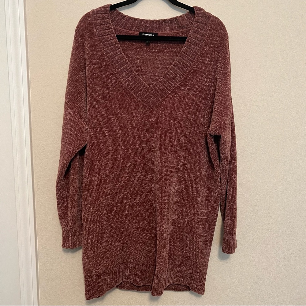 Mauve Express Sweater Mini Dress size S